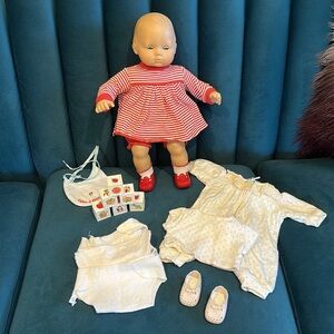 Vintage Pleasant Company Bitty Baby + Outfits
